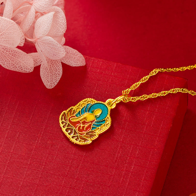 LAOTLON LAO Lotus Serenity Copper Necklace Pendant