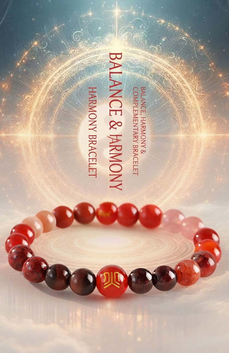 TAOTLON Five Elements Natural Wealth-Attracting Multi-Gem Crystal Bracelet