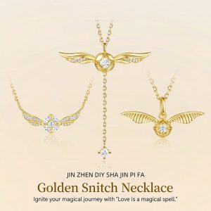 TAOLON Golden Snitch Necklace Collection-Enchant Your Everyday with Magical Elegance
