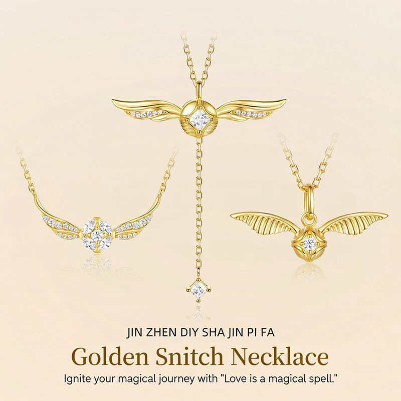 TAOLON Golden Snitch Necklace Collection-Enchant Your Everyday with Magical Elegance
